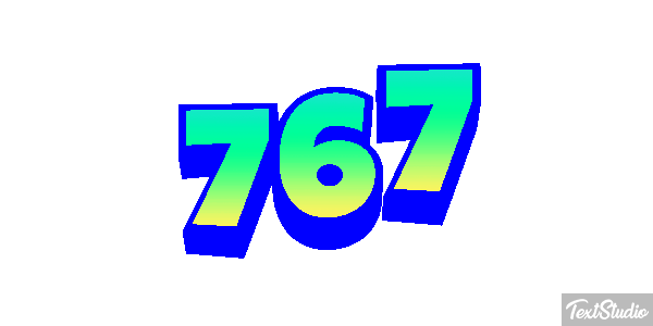 767 Efeito do texto