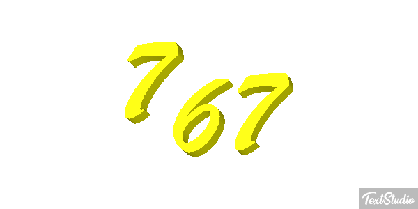 767 Efeito do texto