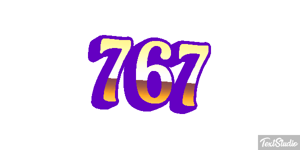 767 Efeito do texto