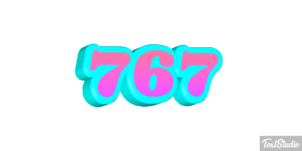 767 Efeito do texto