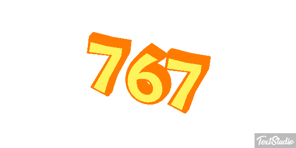 767 Efeito do texto