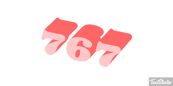 767 Efeito do texto