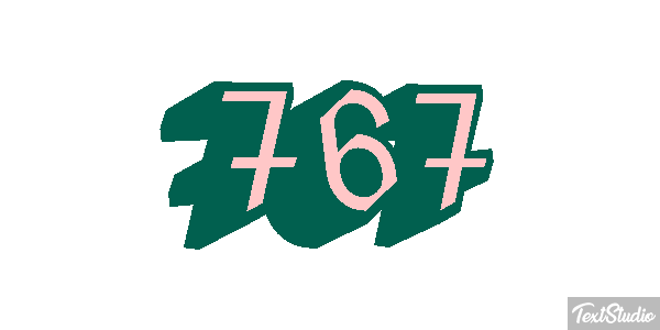 767 Efeito do texto