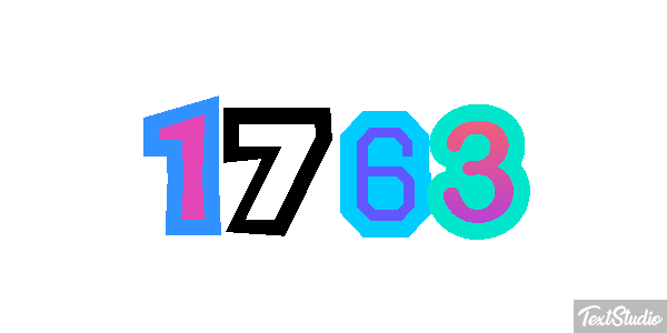 1763 Текстовый эффект