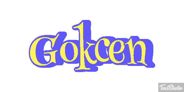 Gökçen Effetto testo