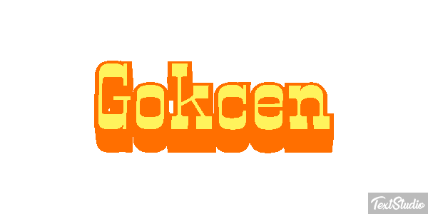 Gökçen Effetto testo