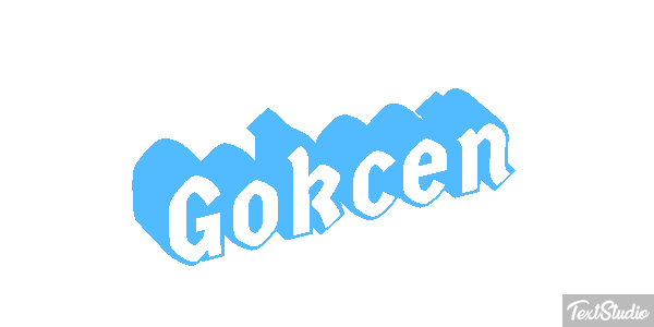 Gökçen Effetto testo
