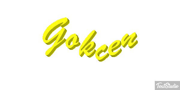 Gökçen Effetto testo