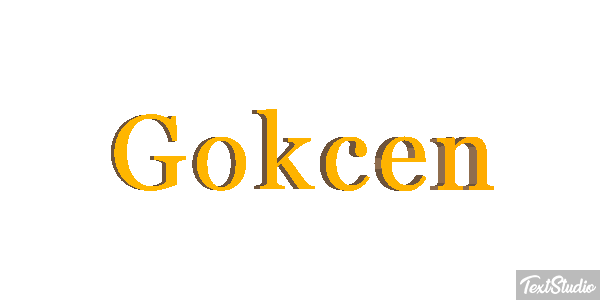 Gökçen Effetto testo