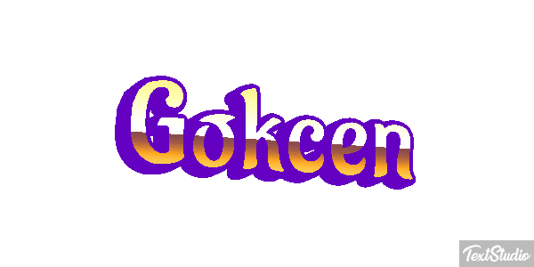 Gökçen Effetto testo