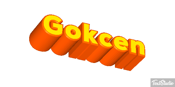 Gökçen Effetto testo