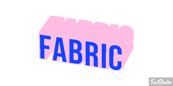 Fabric Efecto de texto