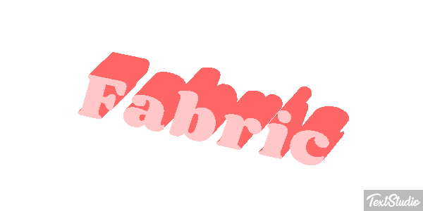 Fabric Efecto de texto