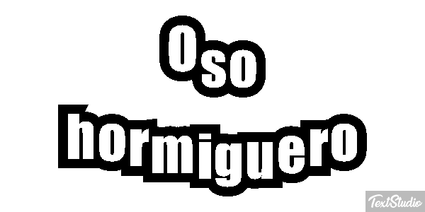 Oso hormiguero Metin efekti