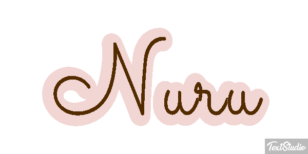 Nuru Efecto de texto