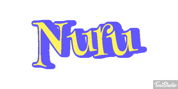 Nuru Efecto de texto