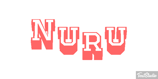 Nuru Efecto de texto