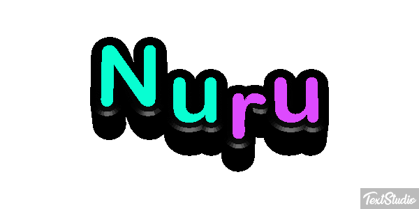 Nuru Efecto de texto