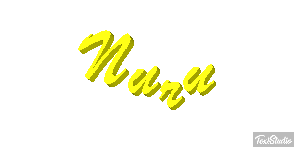 Nuru Efecto de texto