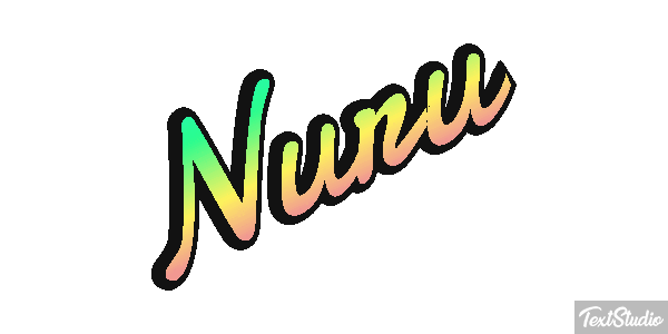 Nuru Efecto de texto