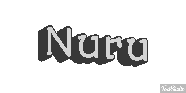 Nuru Efecto de texto
