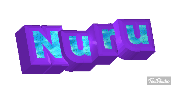 Nuru Efecto de texto