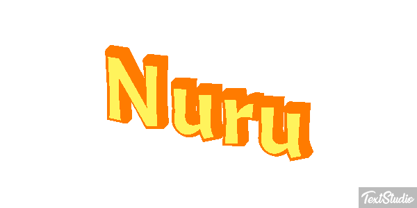 Nuru Efecto de texto