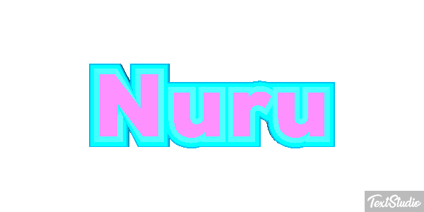 Nuru Efecto de texto