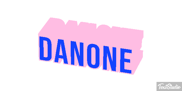 Danone Efekt tekstowy