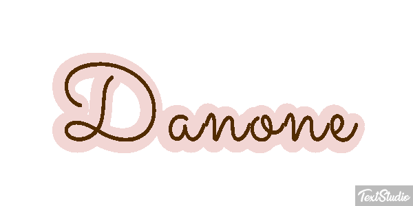 Danone Efekt tekstowy