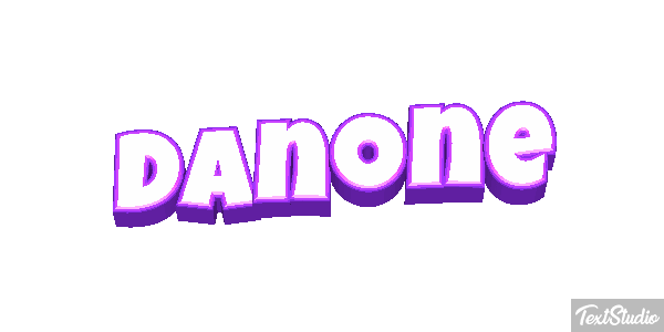Danone Efekt tekstowy