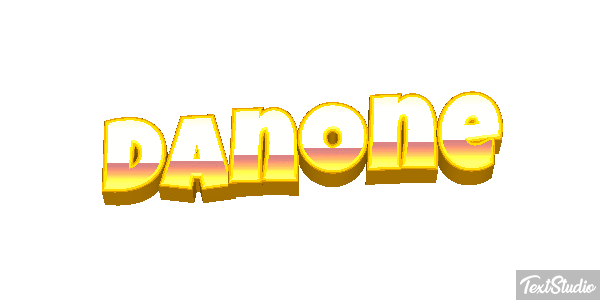 Danone Efekt tekstowy