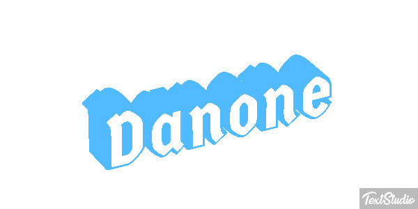 Danone Efekt tekstowy