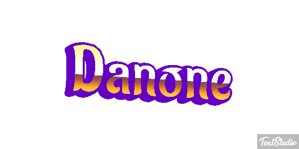 Danone Efekt tekstowy