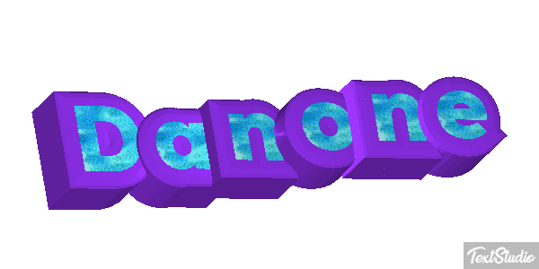 Danone Efekt tekstowy