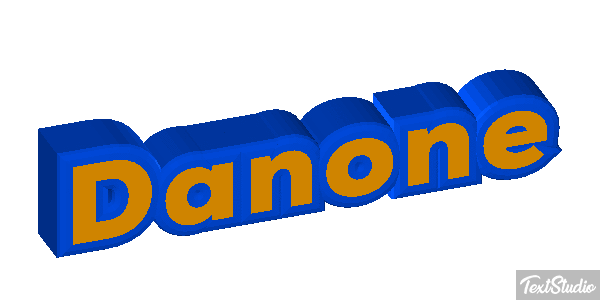 Danone Efekt tekstowy