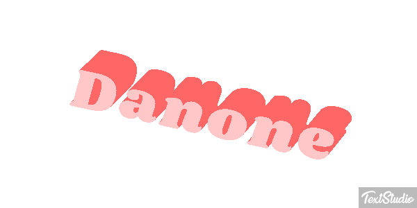 Danone Efekt tekstowy