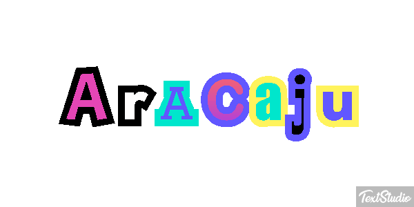 Aracaju Texteffekt