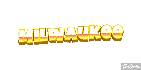 Milwaukee Efecto de texto