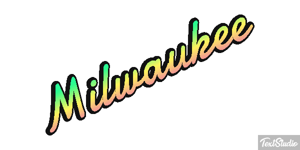 Milwaukee Efecto de texto
