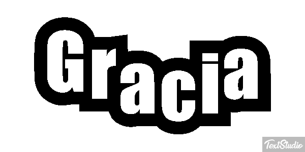 Gracia テキスト効果