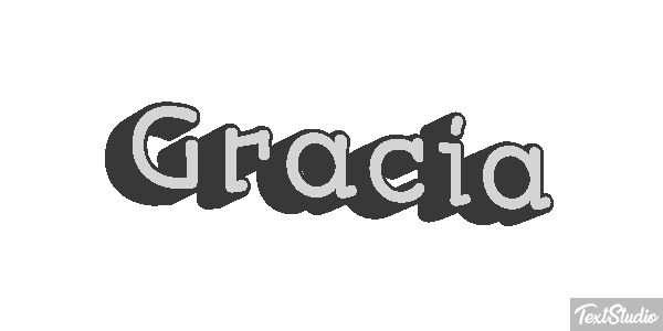 Gracia テキスト効果