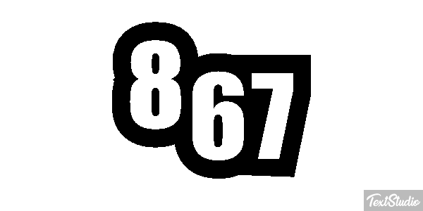 867 Текстовый эффект