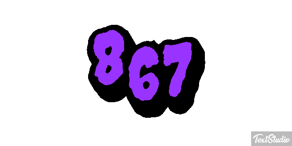 867 Текстовый эффект