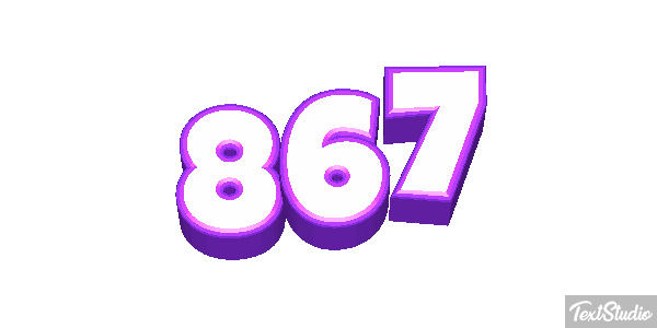 867 Текстовый эффект