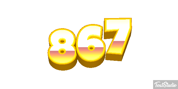 867 Текстовый эффект