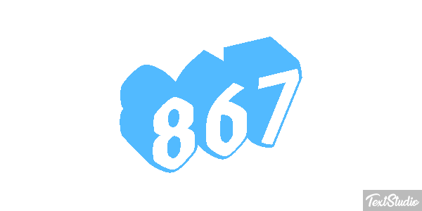 867 Текстовый эффект