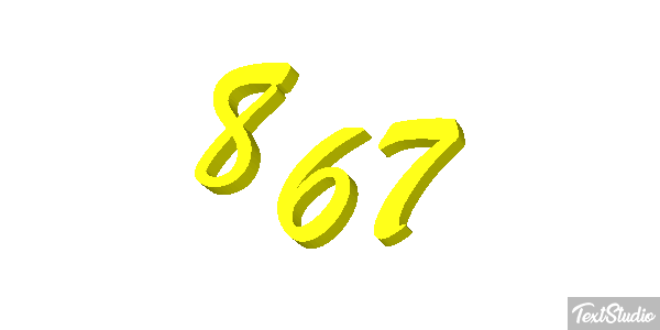 867 Текстовый эффект
