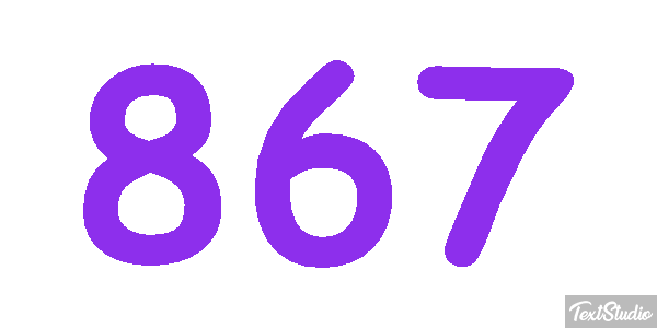 867 Текстовый эффект