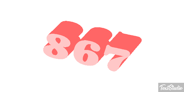 867 Текстовый эффект